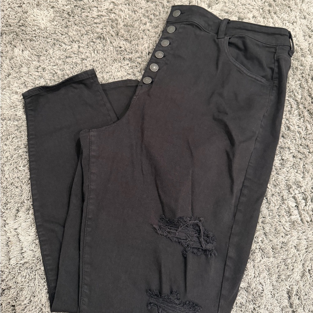 American Eagle Outfitters High Rise Black Jeans